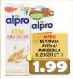 MercADone alpro bevanda avena mandorla offerta