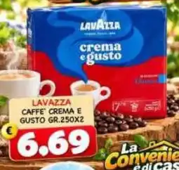 MercADone Lavazza Caffè Crema e Gusto offerta