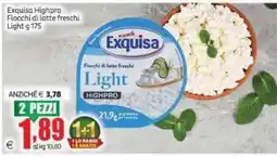 Elite Exquisa Fiocchi di latte freschi Light offerta