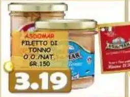 MercADone Asdomar filetto di tonno offerta