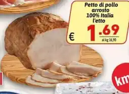 Ipercarni Petto di pollo arrosto offerta
