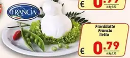 Ipercarni Fiordilatte Francia offerta