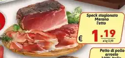 Ipercarni Speck stagionato Merano offerta