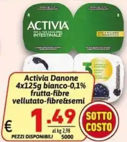 Ipercarni Activia Danone offerta
