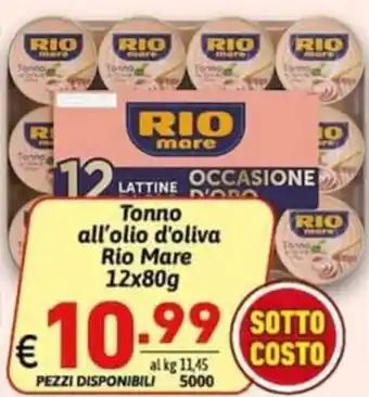 Tonno all'olio d'oliva Rio Mare