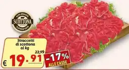 Ipercarni Straccetti di scottona offerta