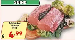 Ipercarni Arista intera di suino offerta