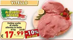 Ipercarni Fettine scelte di vitello offerta