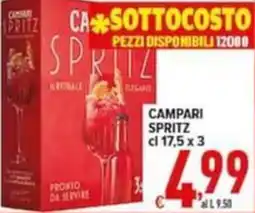Iper Triscount Campari Spritz offerta