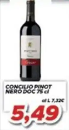 MA Supermercati Concilio Pinot Nero DOC offerta