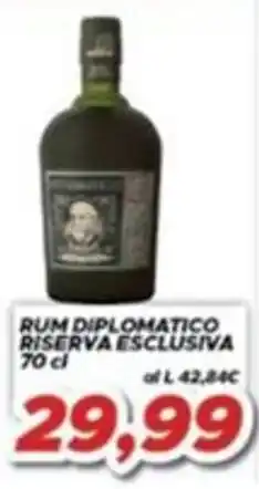 MA Supermercati Rum Diplomatico Riserva Esclusiva offerta