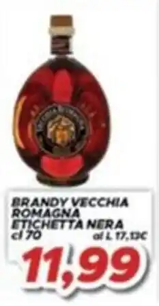 MA Supermercati Brandy Vecchia Romagna Etichetta Nera offerta