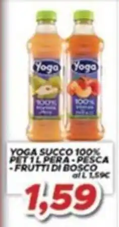 MA Supermercati Yoga succo 100% offerta