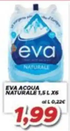 MA Supermercati Eva acqua naturale offerta