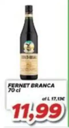 MA Supermercati Fernet Branca offerta