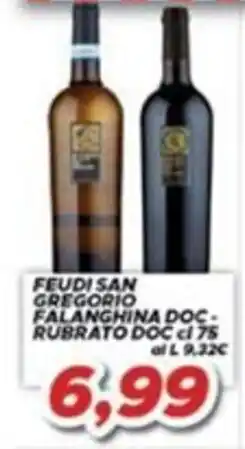 MA Supermercati Feudi San Gregorio Falanghina Doc - Rubrato Doc offerta