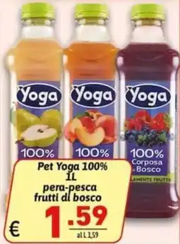 Ipercarni Pet Yoga 100% frutti di bosco offerta