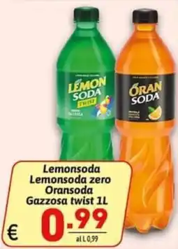 Ipercarni Lemonsoda zero offerta