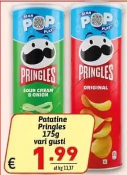 Ipercarni Patatine Pringles offerta