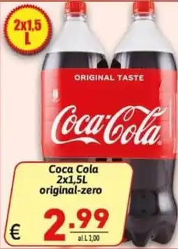 Ipercarni Coca Cola original-zero offerta