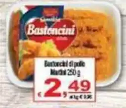 CTS Supermercati Bastoncini di pollo offerta