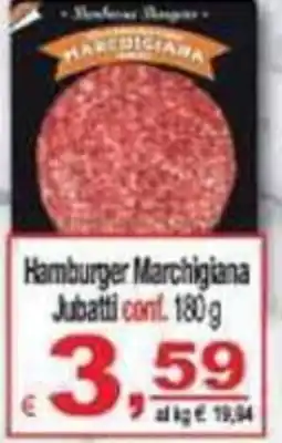 CTS Supermercati Hamburger Marchigiana offerta