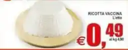 Pewex Ricotta vaccina offerta