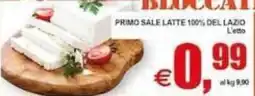 Pewex Sale latte del lazio offerta