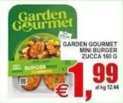 Pewex Garden Gourmet mini burger zucca offerta