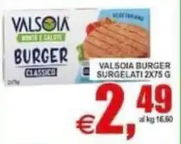 Pewex Valsòia burger classico offerta