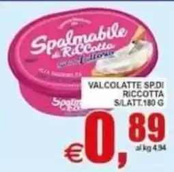 Pewex Spalmabile di Ricotta offerta