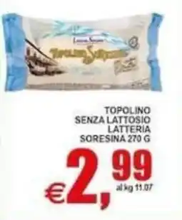 Pewex Topolino senza lattosio latteria SoreSina offerta