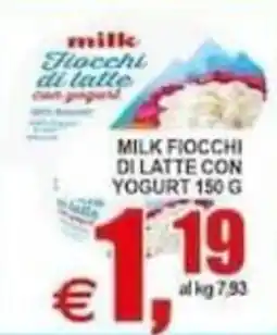Pewex Milk Fiocchi di latte con yogurt offerta