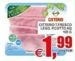 Pewex Citterio T. Fresco Legg. P. Cotto Aq offerta
