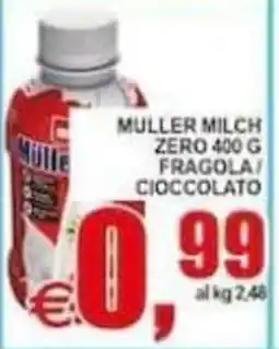 Pewex Muller Milch Zero Fragola/Cioccolato offerta