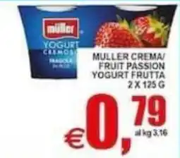 Pewex Müller Yogurt Crema Fruttata offerta
