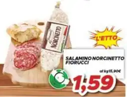 MA Supermercati Salamino Norcinetto Fiorucci offerta