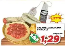MA Supermercati Salamella romana Fiorucci offerta