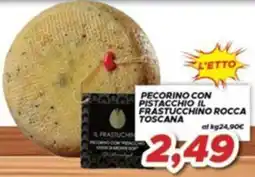 MA Supermercati Pecorino con pistacchio il frastucchino rocca toscana offerta