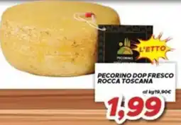 MA Supermercati Pecorino DOP Fresco Rocca Toscana offerta