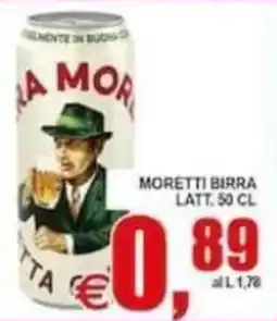 Pewex Moretti birra latt offerta