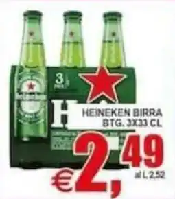 Pewex Heineken birra offerta