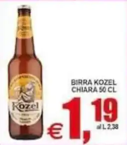 Pewex Birra Kozel Chiara offerta