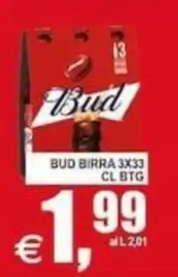 Pewex Bud birra offerta