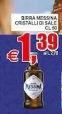 Pewex Birra Messina Cristalli di Sale offerta