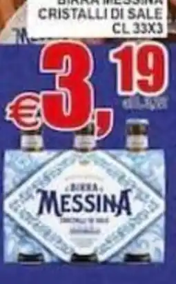 Pewex Birra Messina Cristalli di Sale offerta