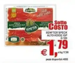 Pewex Senfter Speck Alto Adige IGP offerta