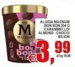 Pewex Algida Magnum Bon Bon Carammello/Almond-Choco/Bilion offerta