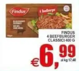 Pewex Findus 4 Beefburger Classici offerta