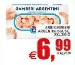 Pewex Arbi gamberi argentini sgusc. XXL offerta